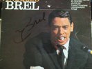 AUTOGRAPHE JACQUE BREL LP JEF LES BONBONS AU SUIVANT MATHILDE SIGNED 80 222 S