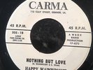 HEAR Rare Rockabilly Bop - Happy Wainwright - Nothing But Love - Carma 45 RITE