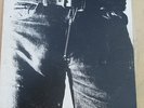 Rolling Stones LP record - Sticky Fingers - Andy Warhol cover insert