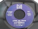 DON THOMAS - COME ON TRAIN  - 1975 US NORTHERN SOUL VINYL - VEE JAY RECORDS 1001