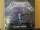 Vinyl LP Metallica Ride The Lightning MFN 27 von 1984