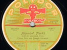 290e. Claire Dux & Joseph Schwarz - Rigoletto-Sprich nie mit einem-Polydor 78548
