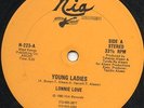 Lonnie Love - Young Ladies - Original Press Rare Boogie Rap Nia 12 Inch