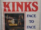 THE KINKS: FACE TO FACE RARE PSYCH PLASTIC COVER MONO LP VENEZUELA