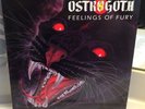 OSTROGOTH Feelings Of Fury 1987 Lp 1st press w/lyrics Aaaarrrggghhh