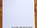 EGISTO MACCHI - QUANDO PER SOLITUDINE. TOP RARE AVANT ELECTRONIC AYNA LIBRARY
