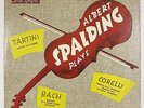 ALBERT SPALDING classical LP REMINGTON “Tartini Bach Corelli” KOOIKER orig  NM