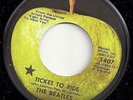 Beatles Ticket To Ride Yes It Is Apple 2764 RARE Black Star NEAR MINT LA Press