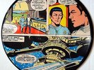 Unusual picture disc 7 in record with Star Trek comic and plays Elvis Presley