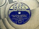 BILLIE HOLIDAY WITH TEDDY WILSON’S ORCH ‘EASY LIVING’ DECCA J4, UNCOMMON ISSUE