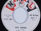 Calypso 45 ED WATSON ORCH Leg Shake NATIONAL HEAR