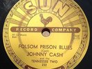 JOHNNY CASH & THE TENNESSE TWO 78 rpm - 