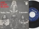 BONNIE ST. CLAIRE + UNIT GLORIA Voulez-Vous b/w I Surrender Danish 45PS 1974 MOD