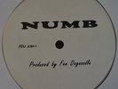 U2 NUMB RARE WHITE LABEL 12