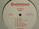Soul/Funk LP Budweiser Radio Spots - 
