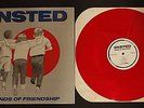 INSTED BONDS OF FRIENDSHIP RED VINYL LP RECORD WISHINGWELL 1988 PUNK HARDCORE