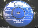 THE MISUNDERSTOOD   CHILDREN OF THE SUN b/w I UNSEEN  FONTANA 69' MONO EX- +CDR