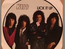 KISS LICK IT UP LIMITED EDITION PICTURE DISC  #1165   NM
