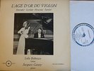 LOLA BOBESCO - JACQUES GENTY  l'age d'or du violon / ALPHA DB 177