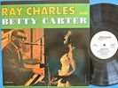 RAY CHARLES AND BETTY CARTER WITH THE JACK HALLORAN SINGERS LP - UK IMPORT