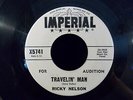 Travelin' Man/Hello Mary Lou by Ricky Nelson (Imperial X5741) 7