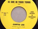 CURTIS LEE Is She In Your Town RARE NORTHERN SOUL CODA UNPLAYED MINT 