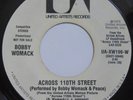 BOBBY WOMACK & PEACE: ACROSS 110th STREET rare UA PROMO DJ VG++ SOUL / FUNK