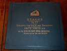 KREISLER BLECH BRAHMS Concerto for violin op.7 