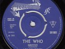 60s Mod Rock THE WHO substitute / instant party UK Reaction 7