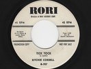 '62 Twin Spin White DooWop RITCHIE CORDELL/Grp Tick Tock/Don't Tell Her M- HEAR