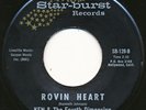 KEN & THE FOURTH DIMENSION on Star-Burst --ROVIN HEART-- ca garage punk LISTEN
