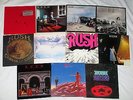 RUSH -MOVING PICTURES+ HEMISPHERES+ 2112+ CARESS OF STEEL----11 ROCK ALBUMS