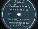 HEAR blues jazz 78 TAMPA RED'S HOKUM JAZZ BAND My Daddy Rocks Me BRS pre war