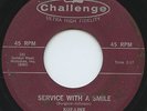 HEAR- Rare Popcorn / Soul 45 - Kuf-Linx - Service With A Smile - Challenge 59004