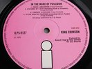 KING CRIMSON In The Wake of Poseidon LP Pink “i” Island label 1970 A1 B1 EX/EX