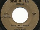 CHUCK BLAKE on Sing-O-Tek --PLEASE, MR. JOHNSON-- r&b garage 45 | LISTEN