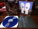 PINK FLOYD,THE DIVISION BELL,RARE BLUE SWIRL VINYL L.P,WITH LYRIC SHEET ( MINT )