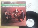Bartok Julliard String Quartet String quartets Nos 1&2 Test press 2x12