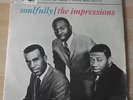 THE IMPRESSIONS SOULFULLY EP RARE UK ORIGINAL 1965 HMV