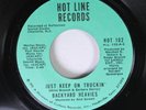 Hear Funk 45 Backyard Heavies - Just Keep On Truckin' / Never Can Say Goodbye O
