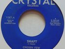 CHOSEN FEW: Shaft CRYSTAL reggae funk soul 45 HEAR IT