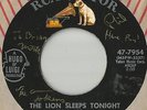 Doo Wop 45 The Tokens The Lion Sleeps Tonight Autographed Signed