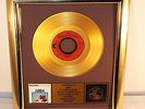 ABBA, Chiquitita, Gold Record, goldene Schallplatte, Award, platin