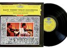 DAVID & IGOR OISTRAKH   Bach  Violin Concertos.  DGG Red Stereo SLPM 138 820