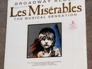 Les Miserables Broadway Sountrack Double LP Record Sealed New