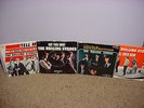 ROLLING STONES (4) 45'S W PICTURE SLEEVES