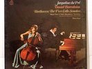 **SEALED* PROMO Beethoven  Five Cello Sonatas Jacqueline du Pre. 3 LP Box set