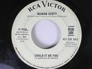 Hear Northern Soul Promo 45 Sharon Scott - Could It Be You / I'D Like To Know O