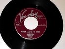 THE ORIOLES DOO WOP 45  FOR ALL WE KNOW/NEVER LEAVE ME BABY