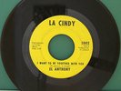 El Anthony, I Want To Be Together With You, La Cindy 1002, Rare Northern Soul 45
